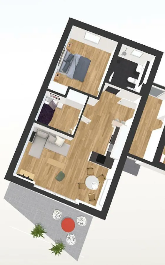 Lejlighed Ferienwohnung Loisachweg Eurasburg